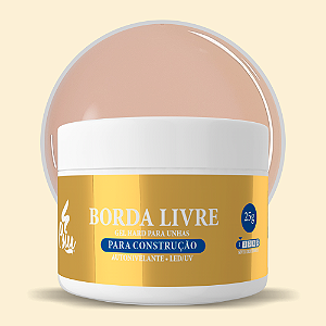 Psiu - Gel Hard Borda Livre 25g