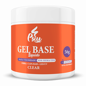 Psiu - Gel Base LIQUIDO Flexível 56g