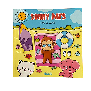 Livro de Colorir - Sunny Days