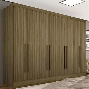 Guarda-Roupa Casal Mayra 8 Portas Boreal - Moveis Arapongas