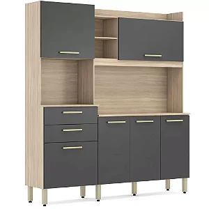 rmário de Cozinha Demóbile Select 06 portas 02 gavetas