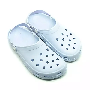 Sandália Babuche em Eva Branca 🤍