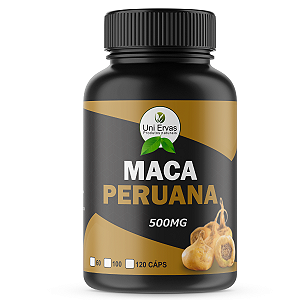 MACA PERUANA 500 mg 120 CÁPSULAS