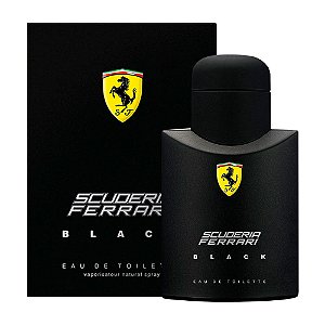 Ferrari Black Eau de Toilette - Perfume Masculino 125ml