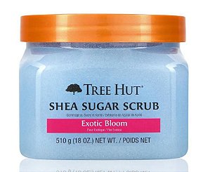 Esfoliante Exotic Bloom Shea Sugar Scrub Tree Hut 510g