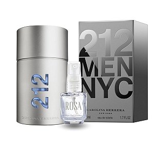 212 NYC Men Carolina Herrera Eau de Toilette - Perfume Masculino  05ml