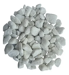 Pedras Brancas P/ Vasos Jardins E Decoração 4kg Nº:01
