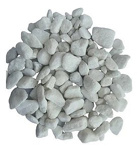 Pedras Brancas P/ Vasos Jardins E Decoração Nº1 5kg