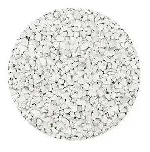 Pedras Pequenas Quirelinha Branca Decoração Nº0 20kg