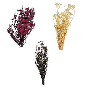 Galhos De Flor Seca Natural  Chuvisco Decoração,arranjo