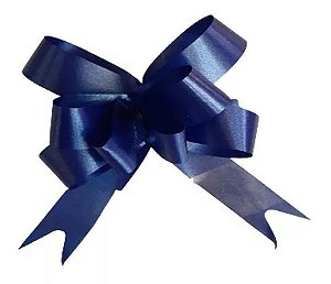 Kit Com 10 Laço Mágico Abre Fácil 16mm 39cm Azul