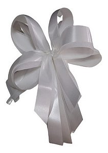 Kit Com 10 Laços Especiais Super Lindo Para Decoração Branco