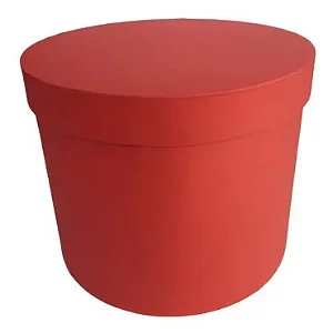 Caixa Box Vermelha Decoração Presente Média