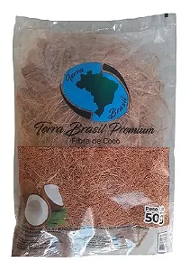 Fibra De Coco Pronta Jardinagem 50g