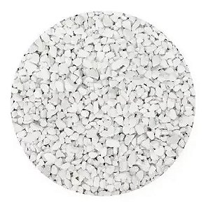 Pedrinhas Brancas Para Jardins E Vasos Decoração 8kg N:0