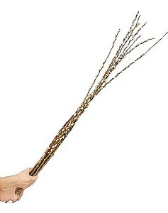Hastes De Vime C/flores Selecionada Secas Decoração-7UN