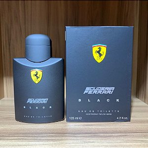 Perfume Ferrari Black masculino  ( 125 ML )