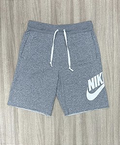 Bermuda Nike Sportwear Alumíni Cinza