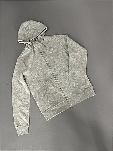 Moletom Nike Mini Swoosh Cinza