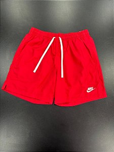 Short Nike Club Flow Praia Vermelho