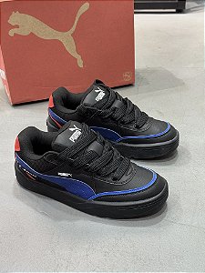 Tênis Puma BMW Park Lifestyle SK8 preto/azul
