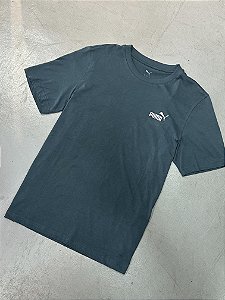 Camiseta Puma Logo Verde