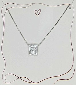 Colar Cristo Cravejado