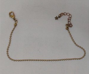 Pulseira Corrente Mini Bolinhas