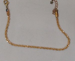 Pulseira Feminina Cordão Baiano