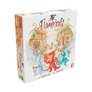Jogo de Tabuleiro Flamecraft Board Game Competitivo