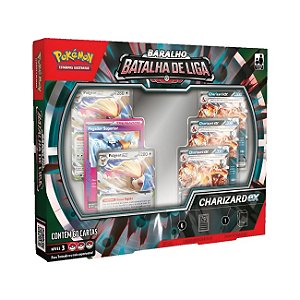 Pokémon TCG Baralho Batalha de Liga Charizard ex