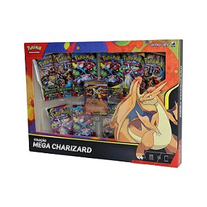 Pokémon TCG Box Coleção Mega Charizard Y ex Português Copag
