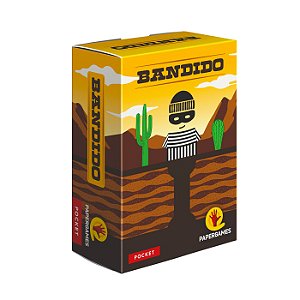 Jogo de Cartas Cooperativo Bandido Party Game - Paper Games