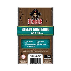 Sleeves Saquinhos Protetores Mini Euro 45x68mm 100un