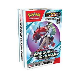 Pokémon TCG Desafio Estratégico Amigos de Jornada 88 Cartas