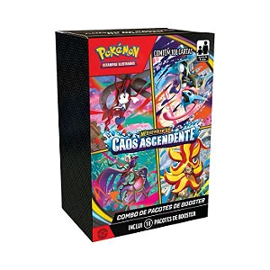 Pokémon TCG Combo de Booster Caos Ascendente 108 Cartas