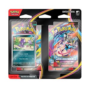 Pokémon TCG Blister Quádruplo Megaevolução Caos Ascendente