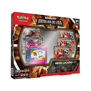 Pokémon TCG Baralho Batalha de Liga Mega Lucário ex