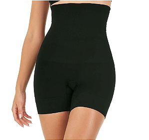 Bermuda Modeladora Alta sem Costura Preto Zee Rucci - TAM ( GG )