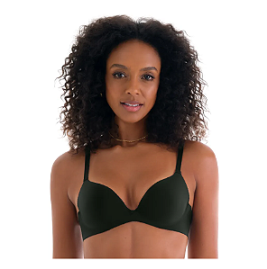 Sutiã Push Up Laser Bolha Média Preto - TAM ( M )