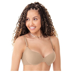 Sutiã Taça Bege Zee Rucci - TAM ( P )