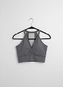 Top Flexxy Plus Alongado Detalhe de Gota nas Costas Tam - ( G2 )