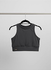Top Flexxy Plus Com Barrado na Gola Mangas e em Baixo Tam - ( G1 )