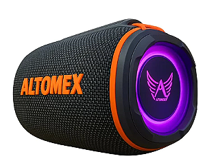 Caixa De Som Portátil Potente 30w Bluetooth TWS V5.3 BT/TF/USB/AUX À Prova D'água Altomex al-8999