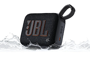 Caixa de Som Jbl ORIGINAL Go 4 Bluetooth Portátil Prova Dágua Preto 127/220v