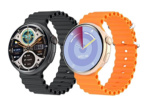 Relógio Smartwatch Ultra Se Mini Redondo 41mm Amoled 2026 masculino femenino série 10 original microwear 1Gb