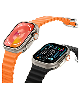 Smartwatch Hw Ultra2 Call Completo Câmera Wi-Fi Ia Chat-gpt Amoled 49mm Nfc 7 Pulseira Prateado Ou Preto Vários Desenhos Várias Cores