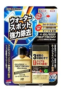 Removedor De Mancha De Vidros Glass Refresh 80ml Soft99