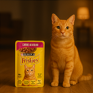 Sache Friskies gatos - Sabor Carne 85g