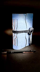Caderno Allure Pocket - Azul